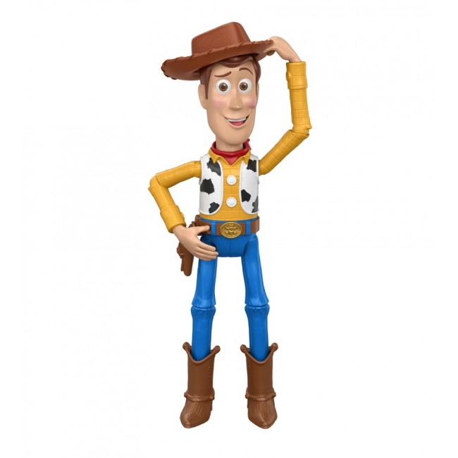 Disney Pixar Disney and Pixar Toy Story 5 Large Scale Howdy Partner Woody Figure, 12 Inch Posable Toy, Hat Tip