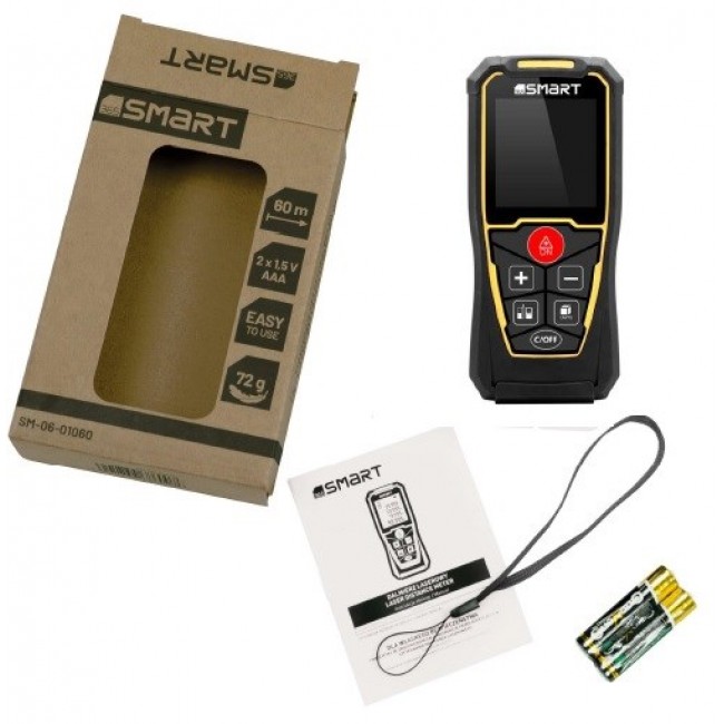 Laser distance meter 60m SMART365 SM-06-01060