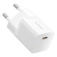 Baseus P10110909213-00 USB-C GaN5 mini 25W mains charger White Baseus P10110909213-00 USB-C GaN5 mini 25W mains charger White