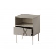 Bedside table 2 pcs. TRESSE 44x40x53 cashmere matt Bedside table 2 pcs. TRESSE 44x40x53 cashmere matt