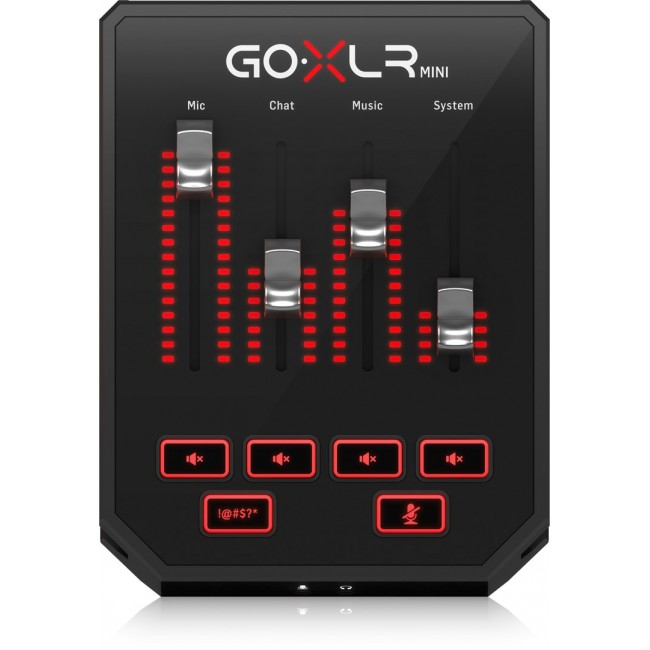 TC Helicon Go XLR Mini - mixer and audio interface TC Helicon Go XLR Mini - mixer and audio interface