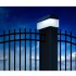 GreenBlue GB128 LED Fence Post Solar Lamp 100*100 with Dusk Sensor
