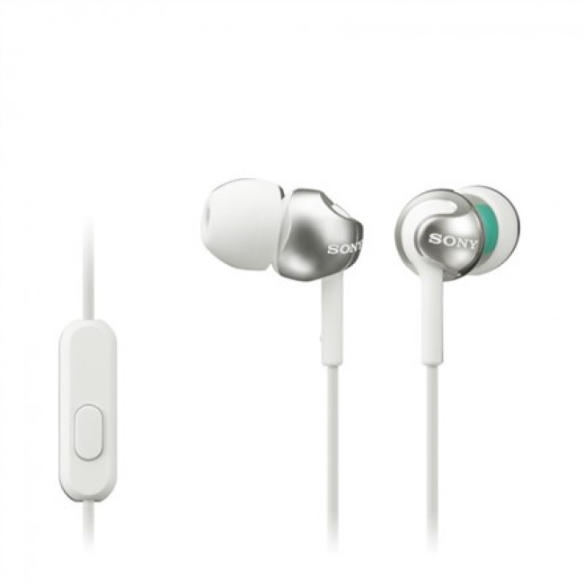 Sony MDR-EX110AP Headset Wired In-ear Calls/Music White Sony MDR-EX110AP Headset Wired In-ear Calls/Music White