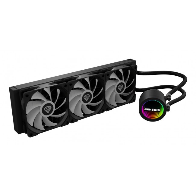 GENESIS NLG-2321 computer cooling system Computer case Liquid cooling kit Black GENESIS NLG-2321 computer cooling system Computer case Liquid cooling kit Black