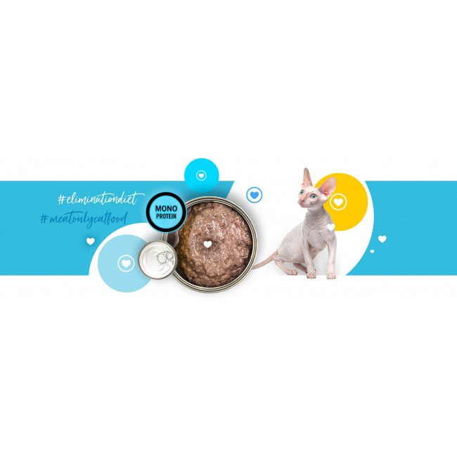 3COTY 180. Duck - wet cat food - 180g