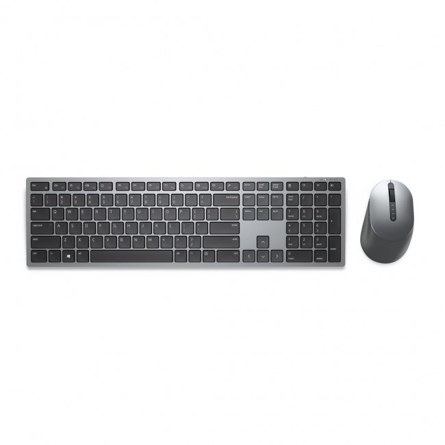 DELL KM7321W keyboard RF Wireless + Bluetooth QWERTY US International Grey, Titanium DELL KM7321W keyboard RF Wireless + Bluetooth QWERTY US International Grey, Titanium