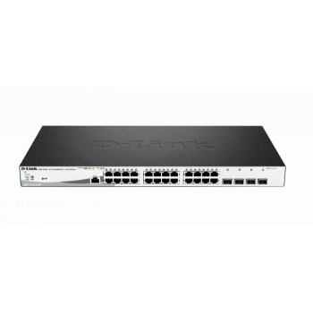 D-Link DGS-1210-28MP/E Switch 28-port Gigabit Ethernet PoE managed network connection