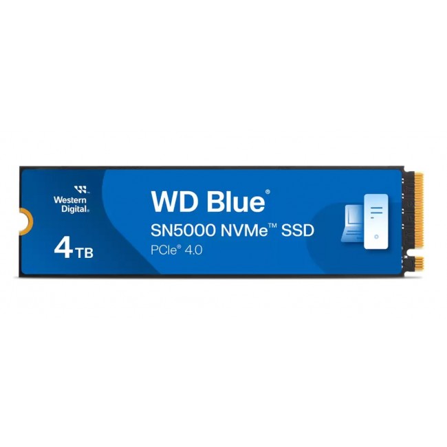 Western Digital WD Blue SN5000 NVMe 4 TB M.2 PCI Express 4.0 Western Digital WD Blue SN5000 NVMe 4 TB M.2 PCI Express 4.0