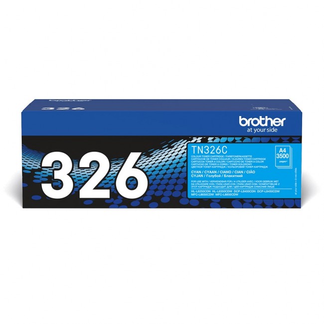 Brother TN-326C toner cartridge 1 pc(s) Original Cyan Brother TN-326C toner cartridge 1 pc(s) Original Cyan