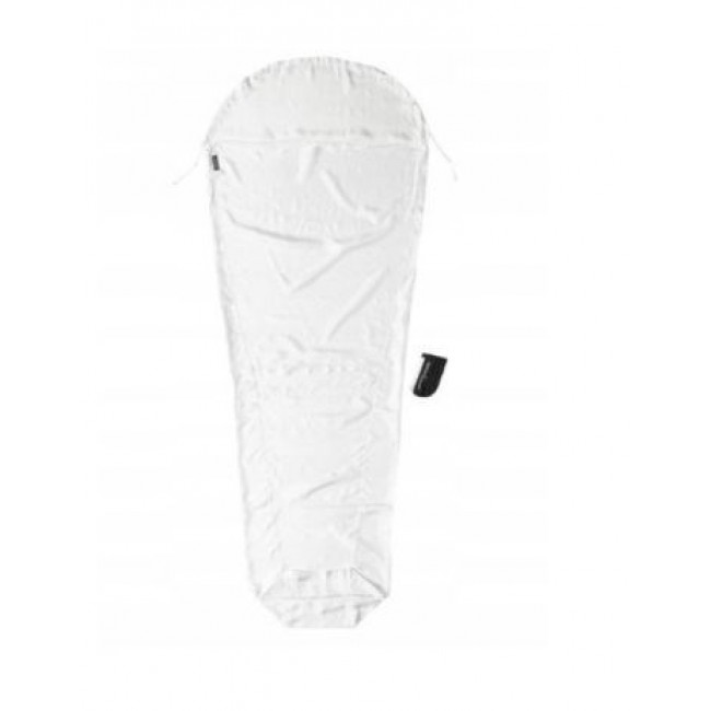 Cocoon Adult Sleeping Bag Mummy-style Sleeping Bag Natural White Silk