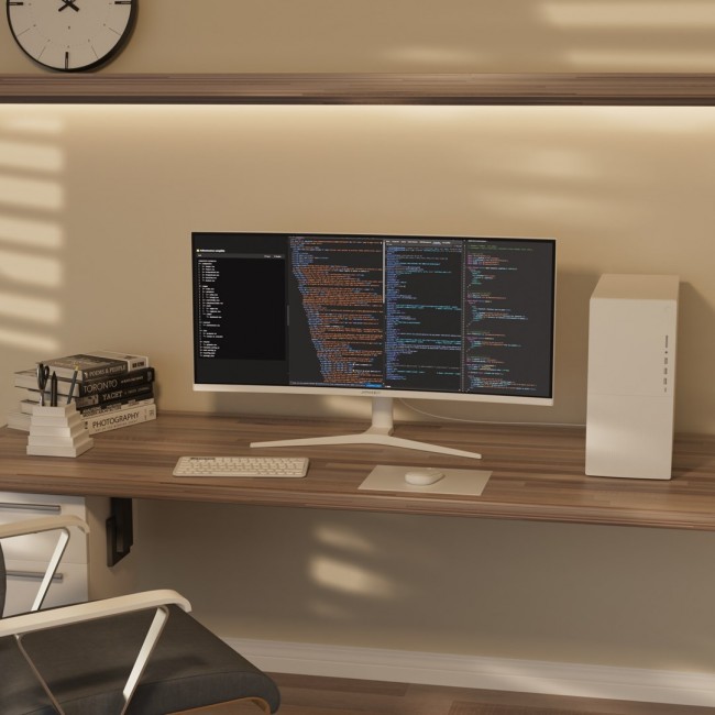 JAPANNEXT JN-IPS340UWQHD60C-C65W-HS-W computer monitor 86.4 cm (34