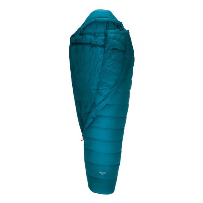Robens Serac 600 Adult Semi-rectangular sleeping bag Nylon, Polyester Blue