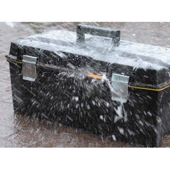 Stanley 1-93-935 small parts/tool box Black