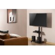 Gembird TVS-75S-02 TV floor stand with caster wheels, 37