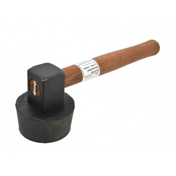 AWTOOLS PAVING HAMMER 2.5KG VULCANIZED RUBBER