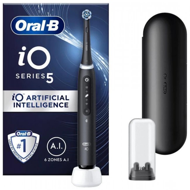 Oral-B IOSERIES5BL electric toothbrush Adult Vibrating toothbrush Black Oral-B IOSERIES5BL electric toothbrush Adult Vibrating toothbrush Black