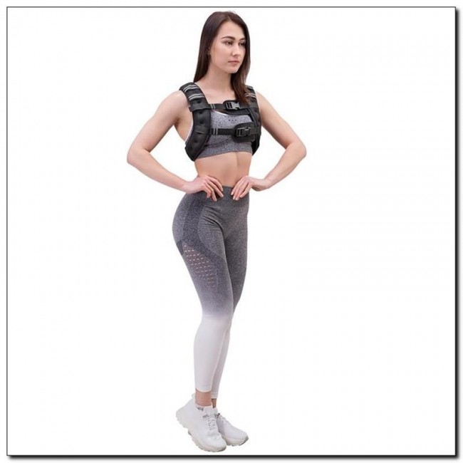Workout waistcoat with 5 kg neoprene weights HMS KTO05