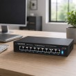 Esperanza ENS106 10-port Poe Switch 10/100 96W Esperanza ENS106 10-port Poe Switch 10/100 96W
