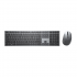 DELL KM7321W keyboard RF Wireless + Bluetooth QWERTY US International Grey, Titanium