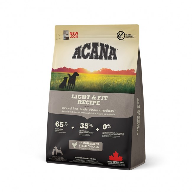 Acana Heritage Adult Light & Fit Dog 2kg