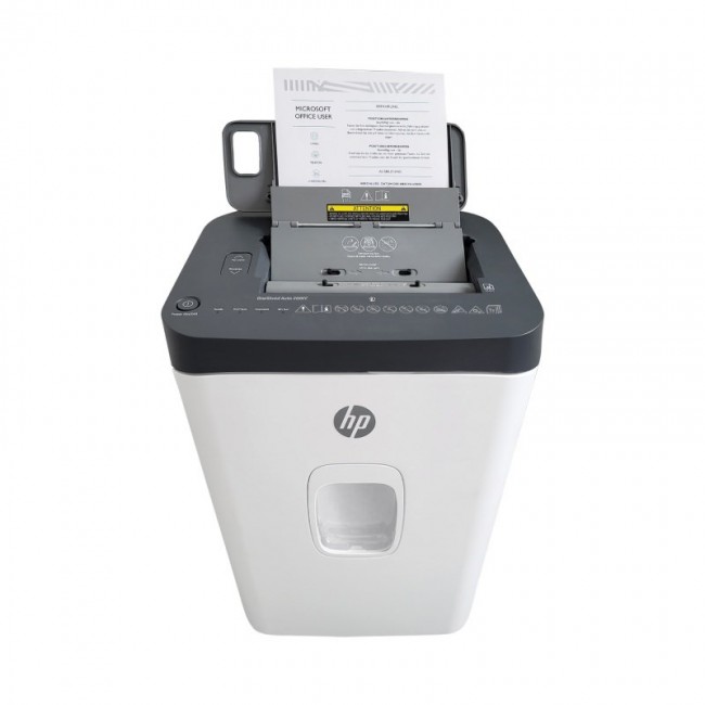 HP ONESHRED Auto 200CC white-gray shredder HP ONESHRED Auto 200CC white-gray shredder