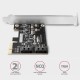 Axagon PCES-SJ2 interface cards/adapter Internal SATA Axagon PCES-SJ2 interface cards/adapter Internal SATA