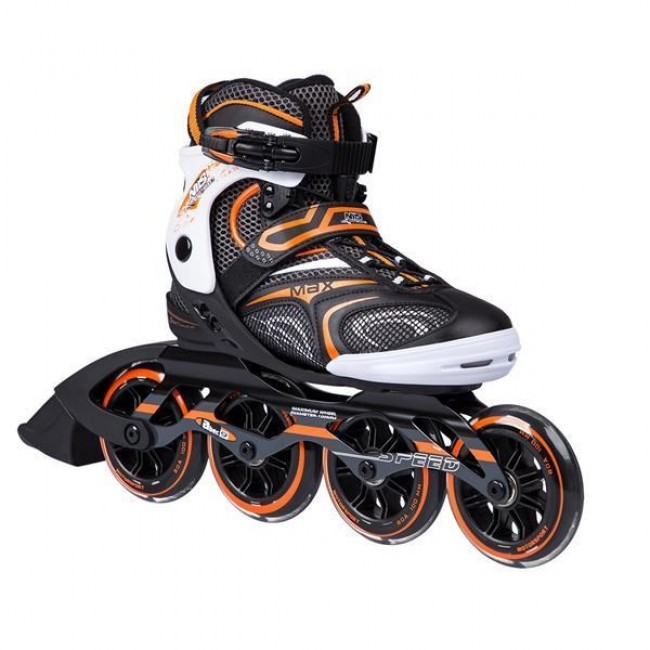 INLINE SKATES NILS EXTREME NA1060S BLACK-ORANGE SIZE. 41 INLINE SKATES NILS EXTREME NA1060S BLACK-ORANGE SIZE. 41