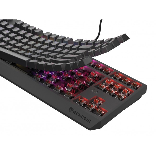 GENESIS Thor 230 TKL keyboard Gaming USB QWERTY US English Black GENESIS Thor 230 TKL keyboard Gaming USB QWERTY US English Black