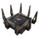 ASUS GT-AX11000 wireless router Gigabit Ethernet Tri-band (2.4 GHz / 5 GHz / 5 GHz) Black ASUS GT-AX11000 wireless router Gigabit Ethernet Tri-band (2.4 GHz / 5 GHz / 5 GHz) Black
