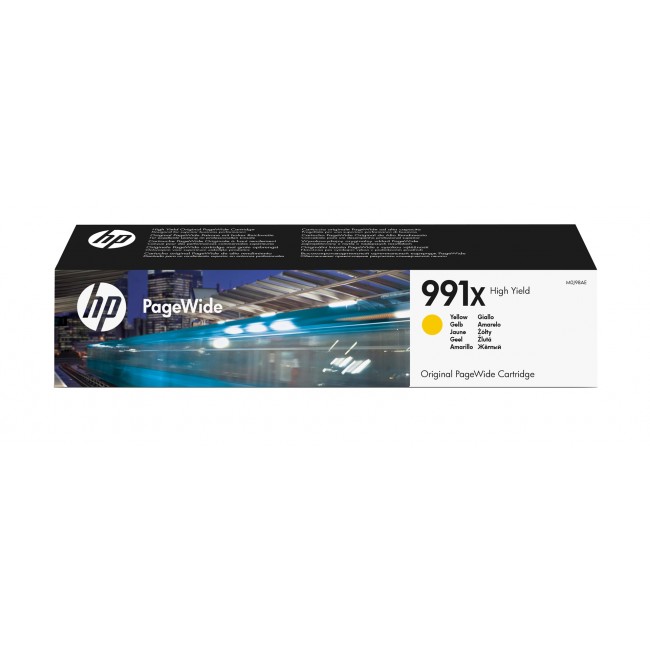 HP 991X High Yield Yellow Original PageWide Cartridge HP 991X High Yield Yellow Original PageWide Cartridge