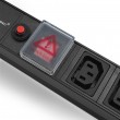 Qoltec 53998 Power strip for RACK 19