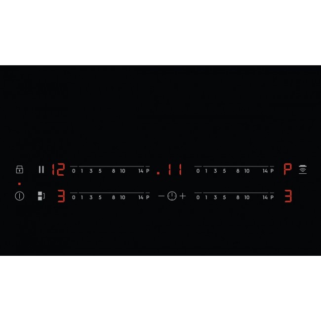 Electrolux EIV734 Black Built-in 68 cm Zone induction hob 4 zone(s)