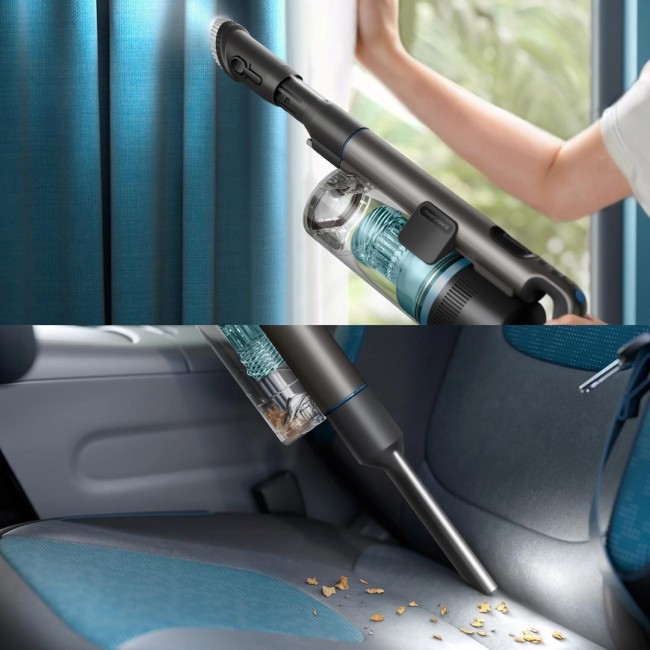 Philips XC8155/01 stick vacuum/electric broom 2-in-1 stick vacuum Battery Dry&wet Bagless 0.6 L Blue