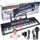 SUPRIMO 6136L - keyboard with microphone for learning to play, designed for children