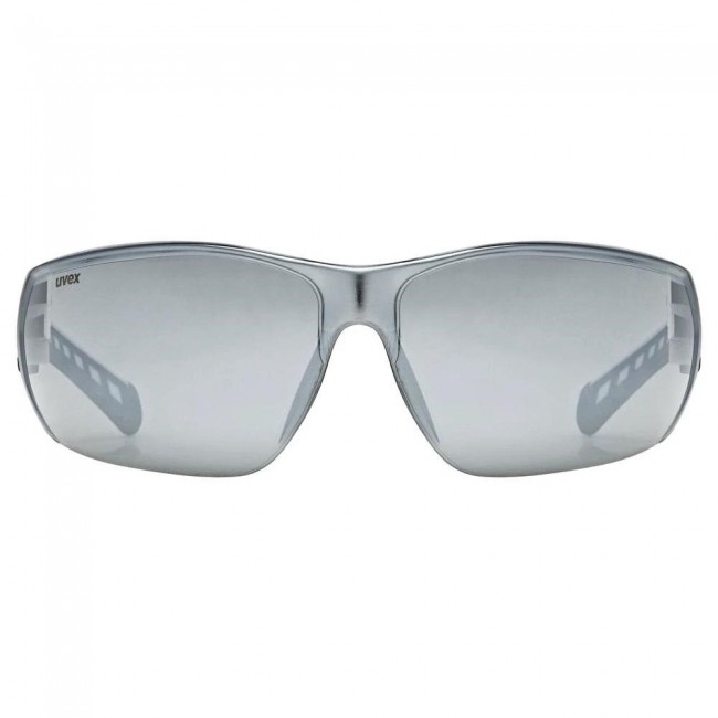 UVEX Equate cycling glasses White Matt/Mir.Silver