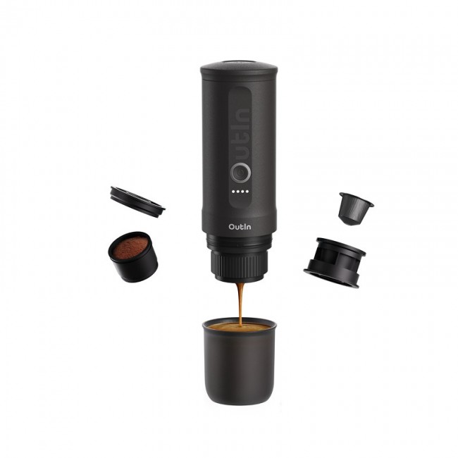 Outin OTEM-01-SG Przeno ny elektryczny ekspres do kawy Graphite