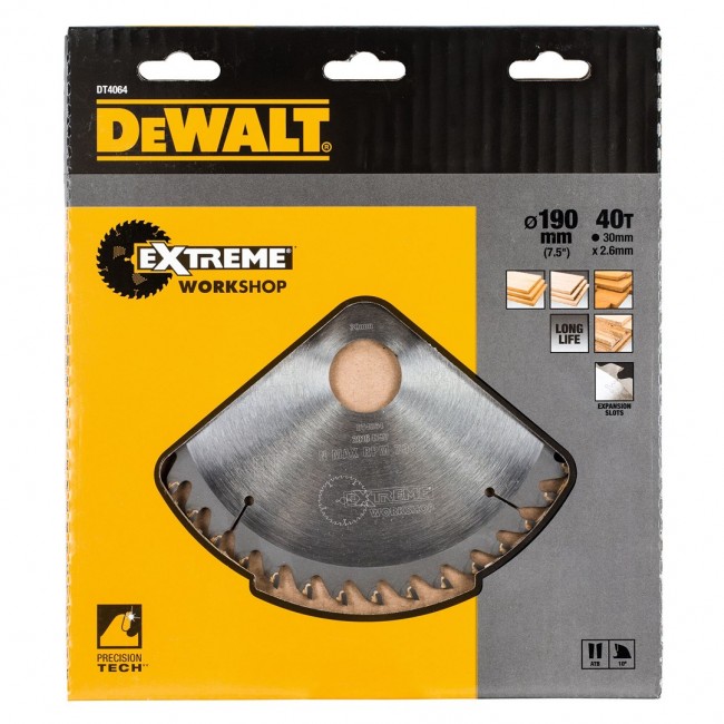 DeWALT DT4064-QZ circular saw blade 1 pc(s) DeWALT DT4064-QZ circular saw blade 1 pc(s)