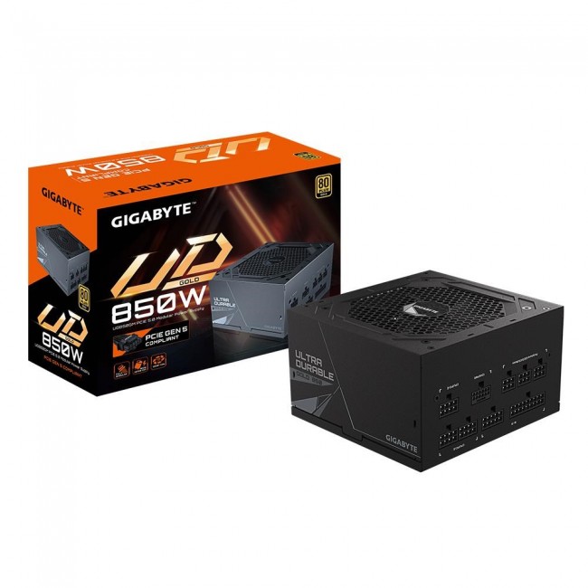 Gigabyte GP-UD850GM PG5 power supply unit 850 W 20+4 pin ATX ATX Black Gigabyte GP-UD850GM PG5 power supply unit 850 W 20+4 pin ATX ATX Black