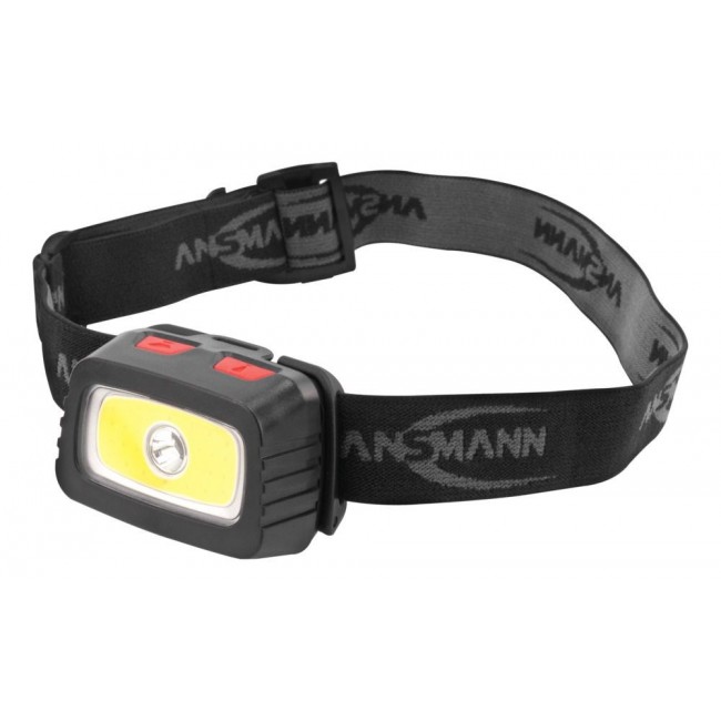 Ansmann HD200B Black, Grey Headband flashlight LED Ansmann HD200B Black, Grey Headband flashlight LED