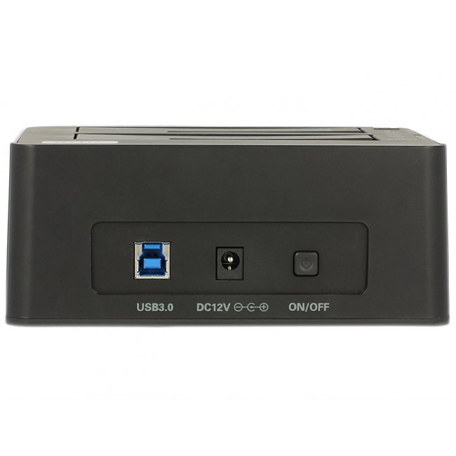 DeLOCK 62661 storage drive docking station USB 3.2 Gen 1 (3.1 Gen 1) Type-B Black