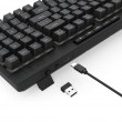 REDRAGON K515RGB-PRO keyboard USB + RF Wireless + Bluetooth Black