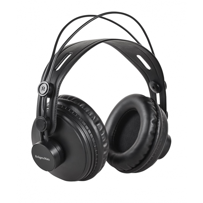 Kr ger&Matz Monitor Headphones Wired Head-band Black Kr ger&Matz Monitor Headphones Wired Head-band Black