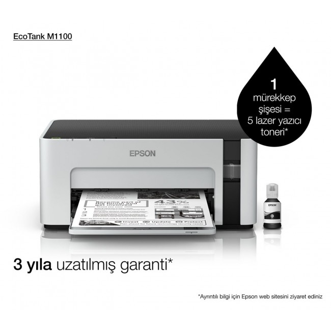 Epson EcoTank M1100 inkjet printer 1440 x 720 DPI A4 Epson EcoTank M1100 inkjet printer 1440 x 720 DPI A4