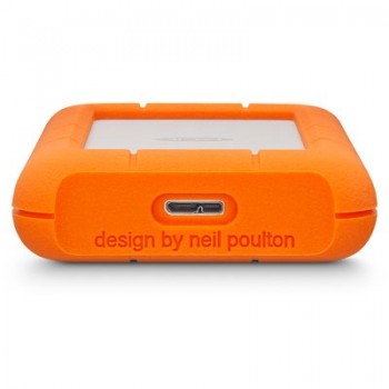 LaCie Rugged Mini external hard drive 2 TB 5400 RPM Micro-USB B 3.2 Gen 1 (3.1 Gen 1) Orange, Silver