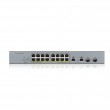 Zyxel GS1350-18HP-EU0101F network switch Managed L2 Gigabit Ethernet (10/100/1000) Power over Ethernet (PoE) Grey