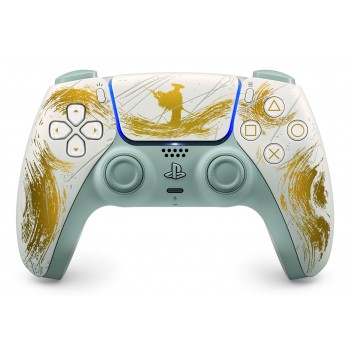 Sony Dualsense Ghost of Yotei Limited Edition Gold, White Bluetooth/USB Gamepad Analogue / Digital PlayStation 5