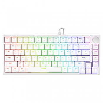 Savio ASTRAL WHITE JADE keyboard Gaming USB QWERTY US International