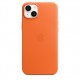 Apple iPhone 14 Plus Leather Case with MagSafe - Orange