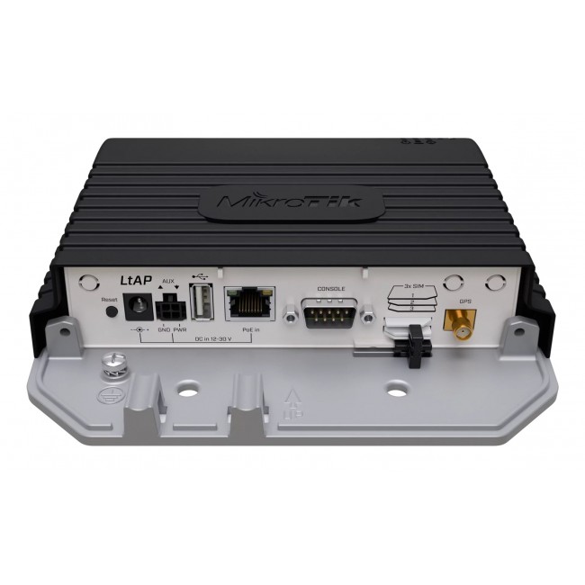 Mikrotik LtAP LTE7 kit 300 Mbit/s Black, Grey Power over Ethernet (PoE)