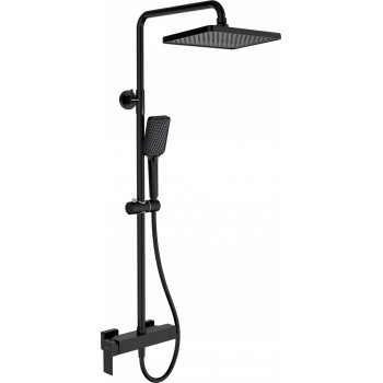 Rain shower with shower faucet